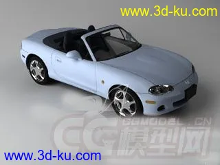 蓝色的小汽车模型的图片1