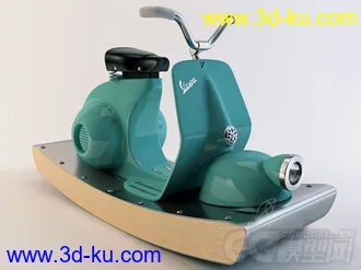 一辆电动车模型的图片