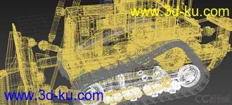 推土机车 模型 免费下载的图片