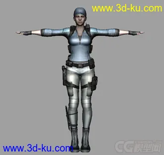 3D打印模型带绑定，可练习动画的图片
