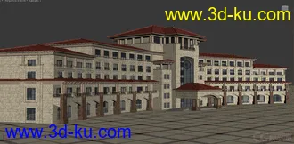 3D打印模型养老院的图片