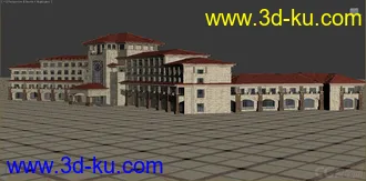 3D打印模型养老院的图片