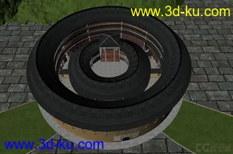 3D打印模型福建土楼振成楼的图片