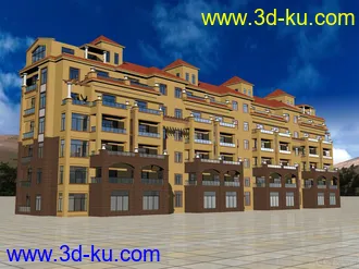 3D打印模型几个住宅的图片