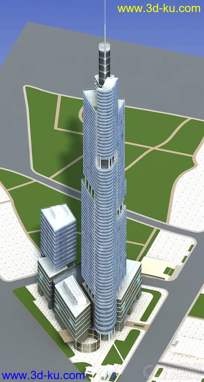 南京紫峰大厦模型的图片2