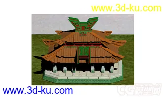 3D打印模型Q版小宫殿的图片