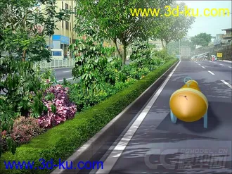 3D打印模型大炮有动画,有粒子、背景，特效的图片