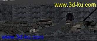 3D打印模型粗糙的金华城还没做好。的图片