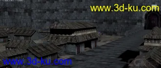 3D打印模型粗糙的金华城还没做好。的图片
