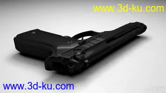 3D打印模型M9手枪的图片