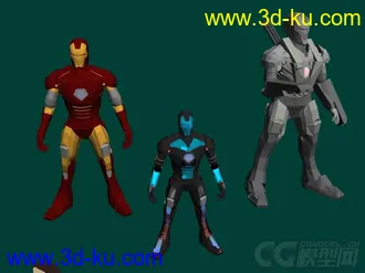 3D打印模型IRON MAN的图片