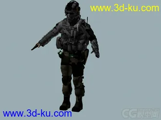 3D打印模型全副武装的图片
