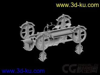 3D打印模型人力发电机的图片