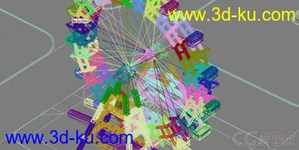 3D打印模型摩天轮111。。的图片