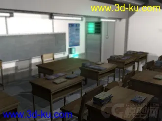 3D打印模型我班的教室的图片