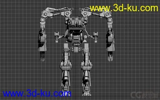 3D打印模型新人建模贴~方舟计划—泰坦/猎兽01的图片