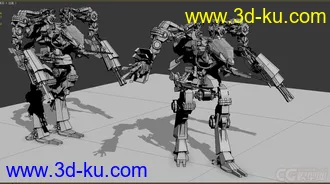 3D打印模型新人建模贴~方舟计划—泰坦/猎兽01的图片