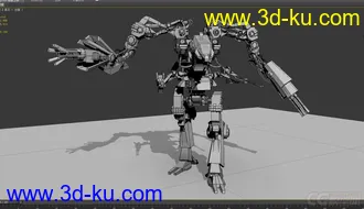 3D打印模型新人建模贴~方舟计划—泰坦/猎兽01的图片