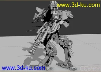 3D打印模型新人建模贴~方舟计划—泰坦/猎兽01的图片