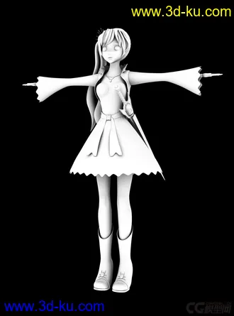 3D打印模型RWBY RUBY WEISS的图片