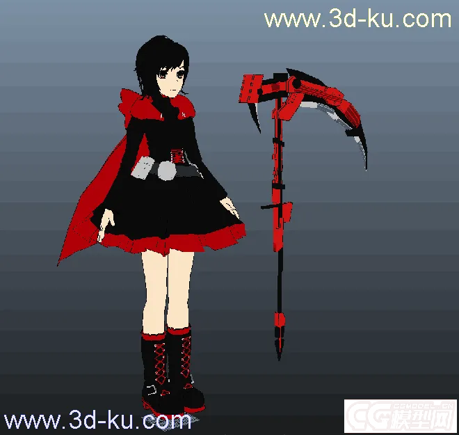 RWBY RUBY WEISS模型的图片2