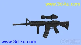 3D打印模型M4A1的图片