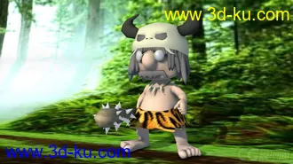 3D打印模型野人老头——的图片