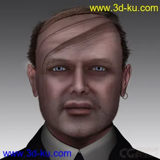 3D打印模型高精写实人像试作的图片