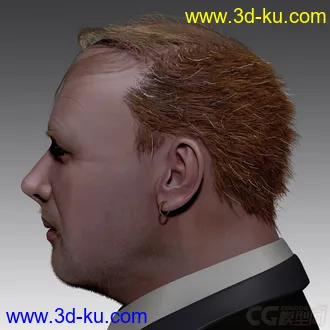 3D打印模型高精写实人像试作的图片