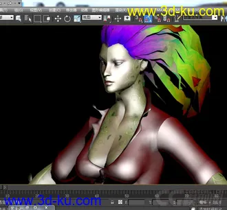 3D打印模型魔女的图片