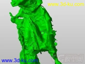 卖花的小姑娘 3D打印模型  STL格式的图片