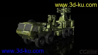 3D打印模型M979防空导弹发射车的图片