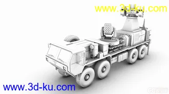 3D打印模型M979防空导弹发射车的图片