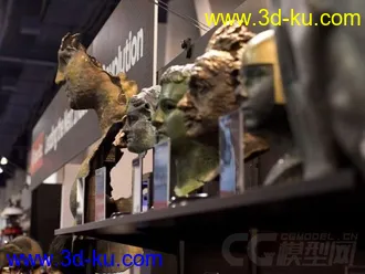 阿尔伯特爱因斯坦  3D打印模型 STL格式的图片