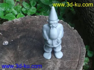 大胡子老人 3D打印模型 STL格式的图片