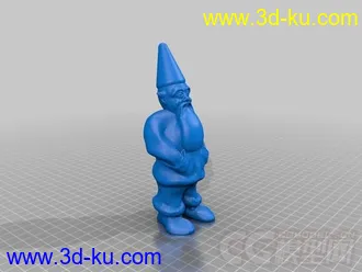 大胡子老人 3D打印模型 STL格式的图片
