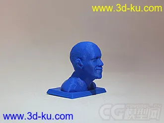 奥巴马总统 3D打印模型  STL格式的图片
