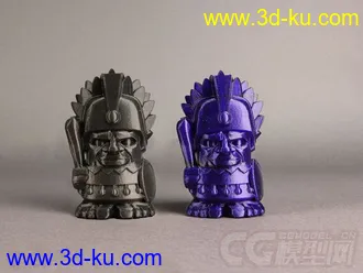 阿兹克首领 3D打印模型  STL格式的图片