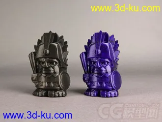 阿兹克首领 3D打印模型  STL格式的图片
