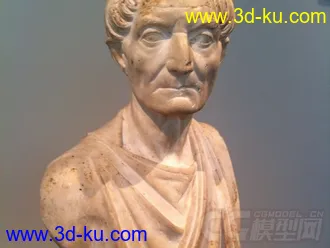 牧师半身像 3D打印模型  STL格式的图片