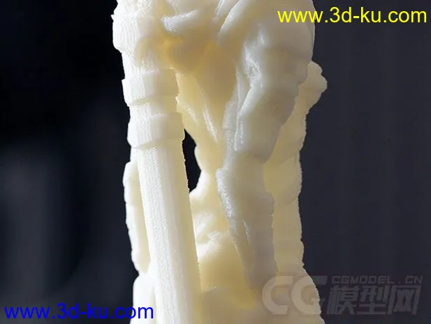 女骑士 3D打印模型  STL格式的图片1