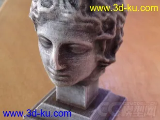 青春少女 3D打印模型  STL格式的图片