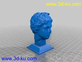 青春少女 3D打印模型  STL格式的图片