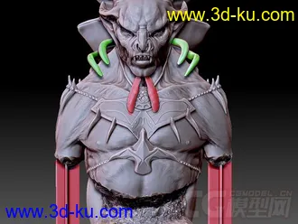 吸血鬼领主 3D打印模型  STL格式的图片