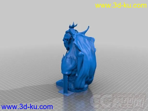 吸血鬼领主 3D打印模型  STL格式的图片1