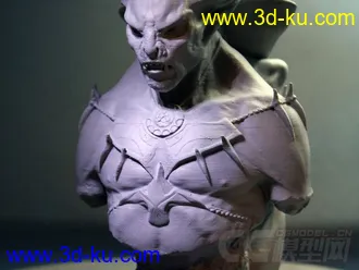 恶魔的诞生 3D打印模型 STL格式的图片