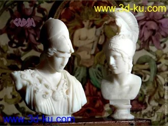 战神阿瑞斯 3D打印模型 STL格式的图片
