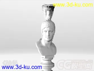 战神阿瑞斯 3D打印模型 STL格式的图片