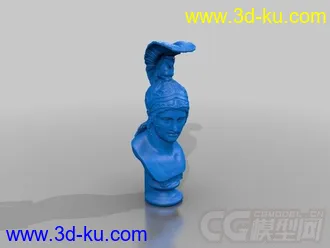 战神阿瑞斯 3D打印模型 STL格式的图片