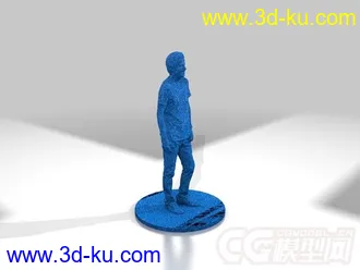 基因全身像 3D打印模型 STL格式的图片